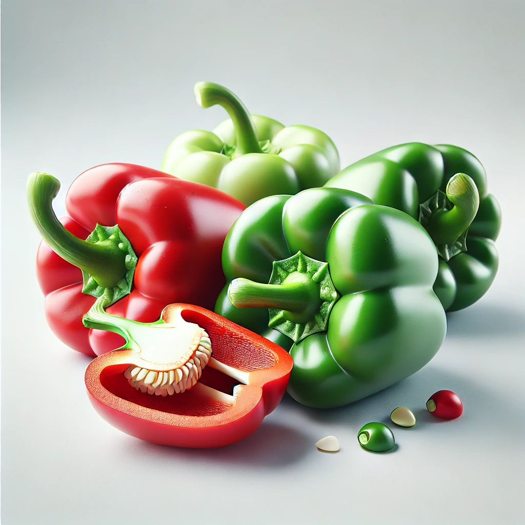 मिरची शिमला मिरची	